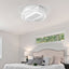 Bladeless Fan Lamp With Lights Dimmable  LED - Korvel