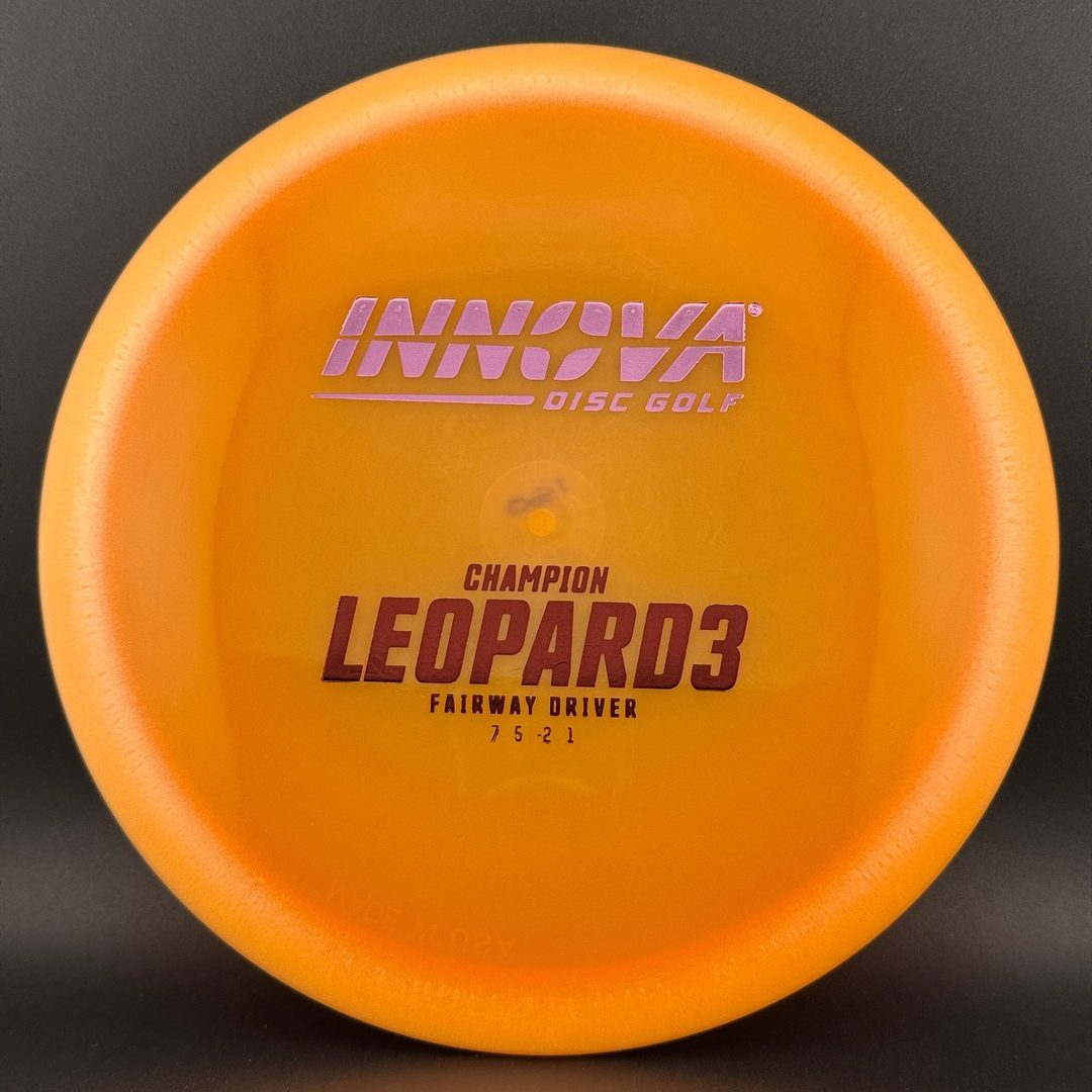 Innova Champion Leopard3 Disque de Golf - Jaune Dayglow