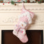 Premium Pink Sequin Christmas Stocking for Kids