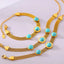 Turquoise Titanium Steel Bracelet - Korvel