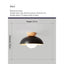 Modern Wabi Sabi Chandelier Japanese Wooden Pendant Light Decorative Indoor Metal Pendant Light - Korvel