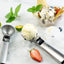7-inch stainless steel ice cream spoon for making ice cream ice cream ball spoon with a diameter of 5CM - Korvel