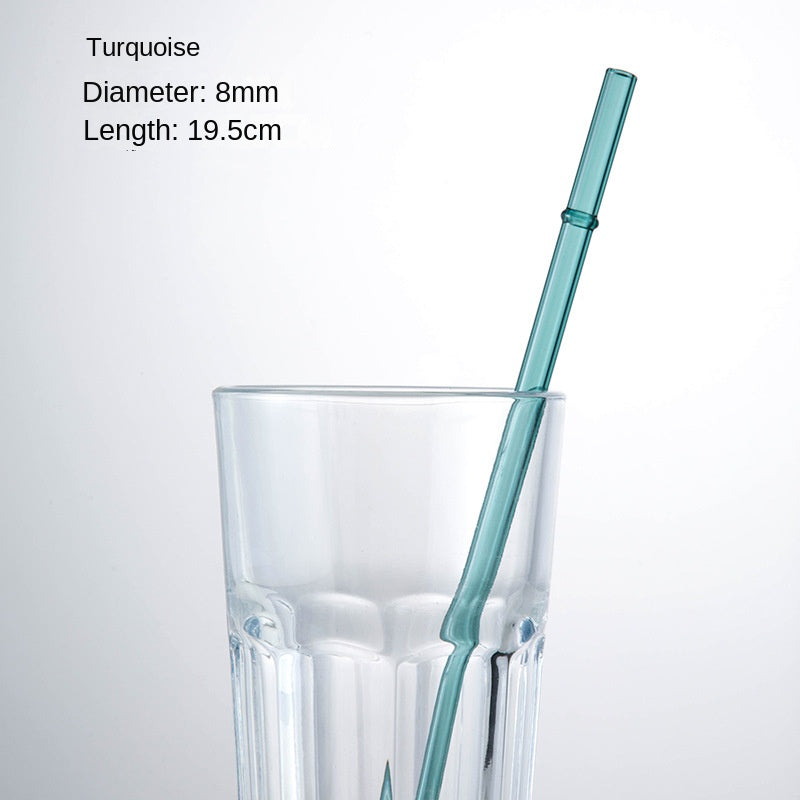 Eco-Friendly High Borosilicate Glass Straw - Customizable & Durable