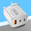 40W Dual PD+USB Fast Charging Adapter
