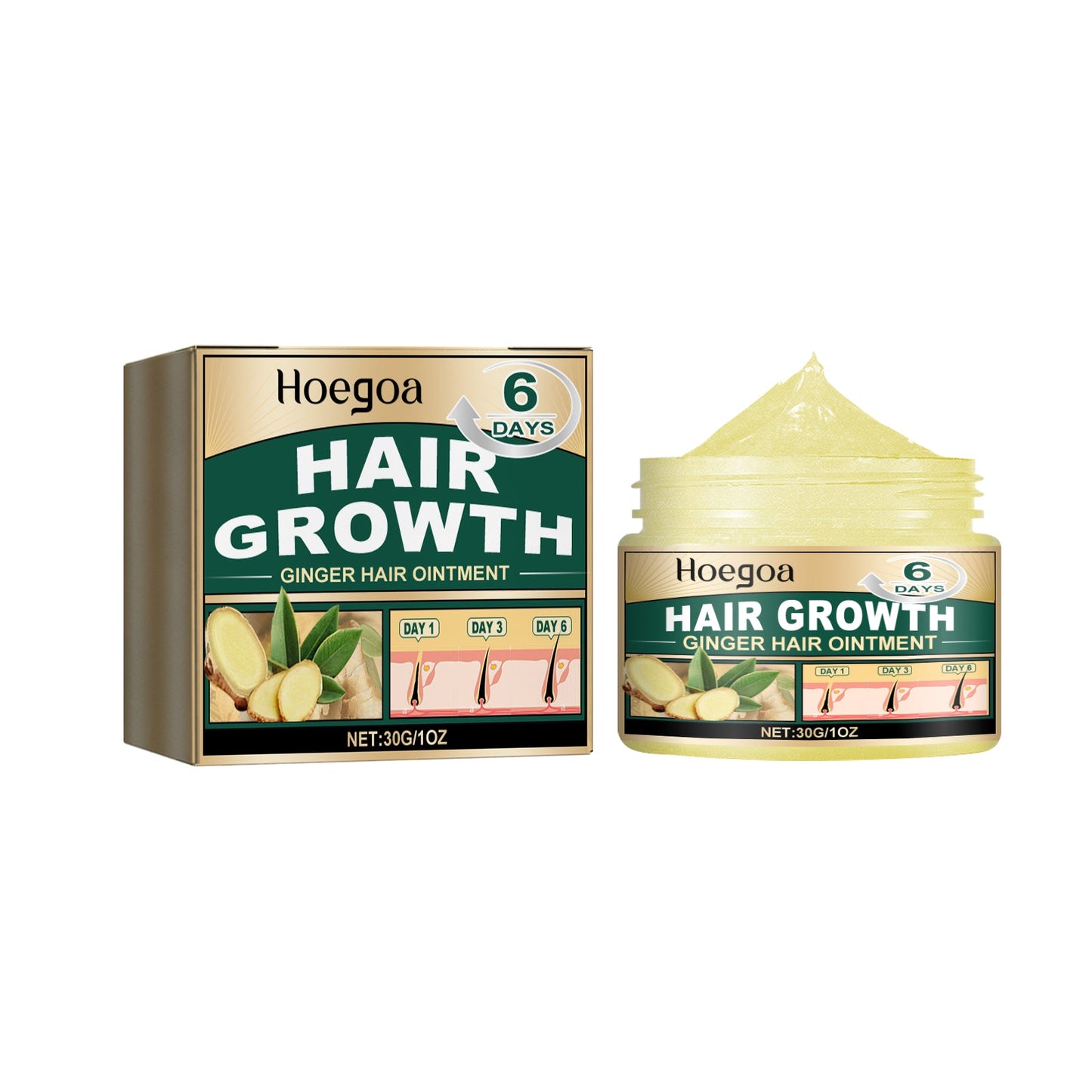 Ginger Hair Ointment for Nourishment and Care