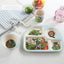 5pcs/set Baby Dinnerware Bamboo Fiber Children Tableware Set Plate Dishes Bowl With Spoon Cartoon Feeding Set Food Container - Korvel