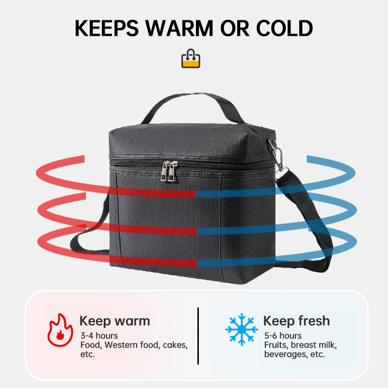 Premium Insulated Women's Lunch Bag - Stylish & Functional