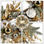 Christmas Wreath 20 Inch Christmas Door Decorations Wreath with Warm Lights - Korvel