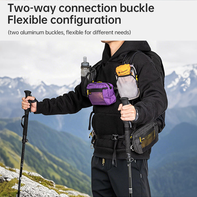 Hikeman - UHMWPE Outdoor Waist Pack for Hiking/Camping/Cycling, Phone & Gear Storage - Korvel