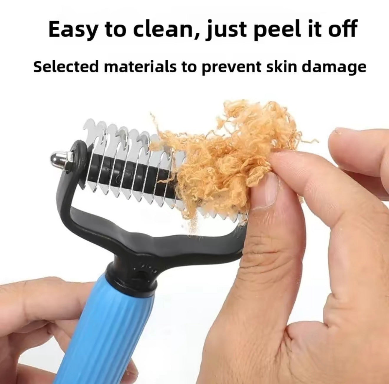 FurEase DeShedd Comb for Effective Pet Grooming