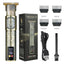 T9 Hairdresser With LCD Display Electric Hair Clipper Household Large Screen Digital Display Electric Hair Clipper Carving Oil Head Shaver Hair Clipper - Korvel