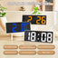 Multifunctional LED Digital Alarm Clock with Nightlight