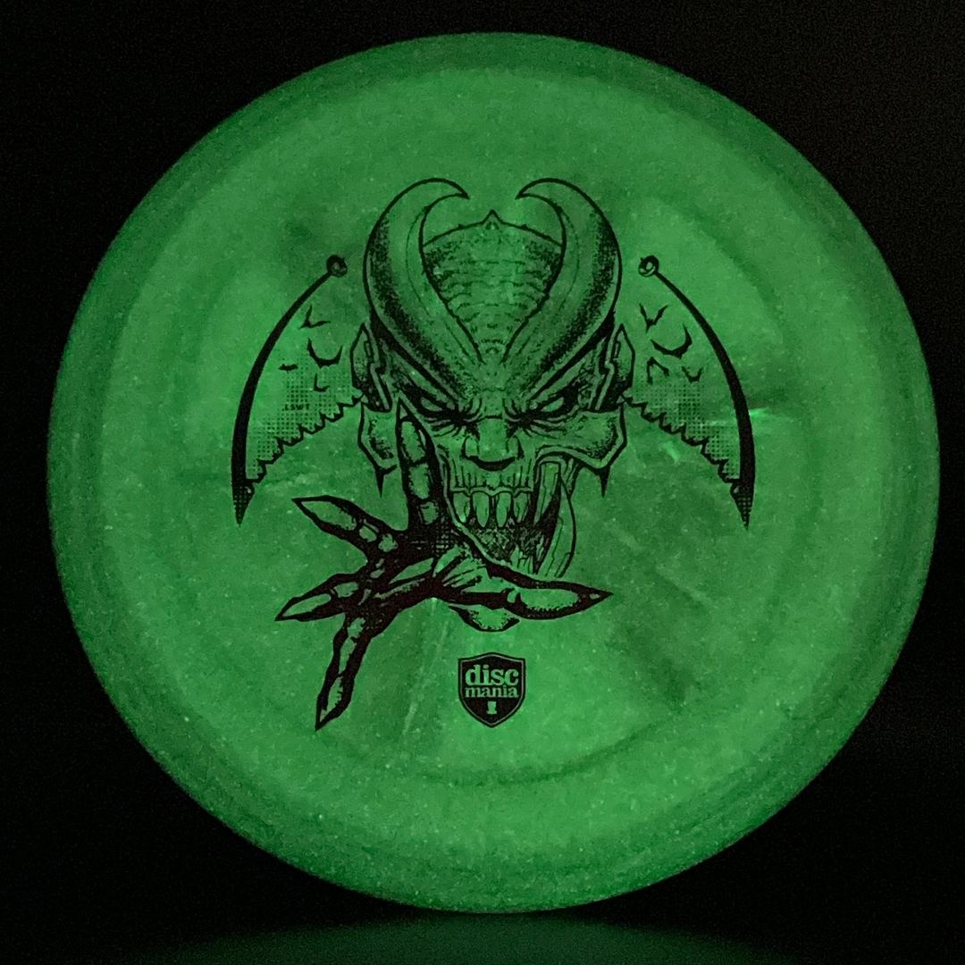 Disco Glow D-Line P2 'Zombie Gremlin' - Diseño Único Pintado a Mano