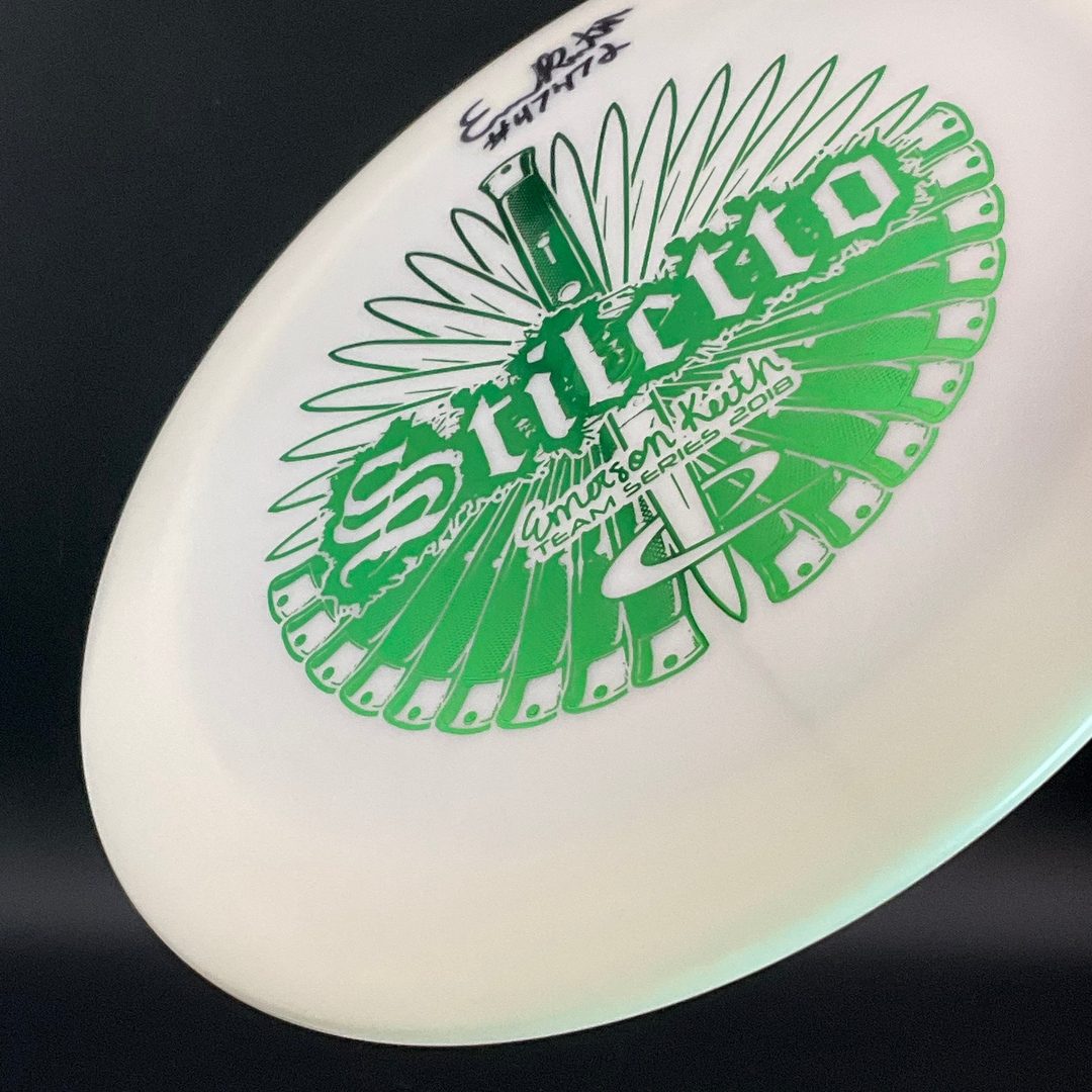 Gold Stiletto Signed - 2018 Emerson Keith Team Series