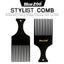 Peigne de coiffure rétro pour hommes Blue ZOO