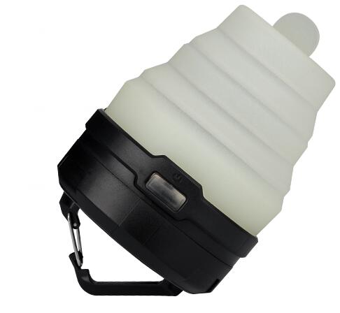 Retractable Camping Light LED Flashlight Portable Lantern 4 Modes Mini Hook Hanging TentEmergencyTorch Outdoor - Korvel