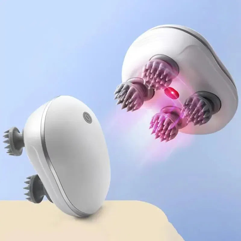 Head massager multi-purpose dragon claw hand cervical shoulder neck head meridian charging electric massager - Korvel