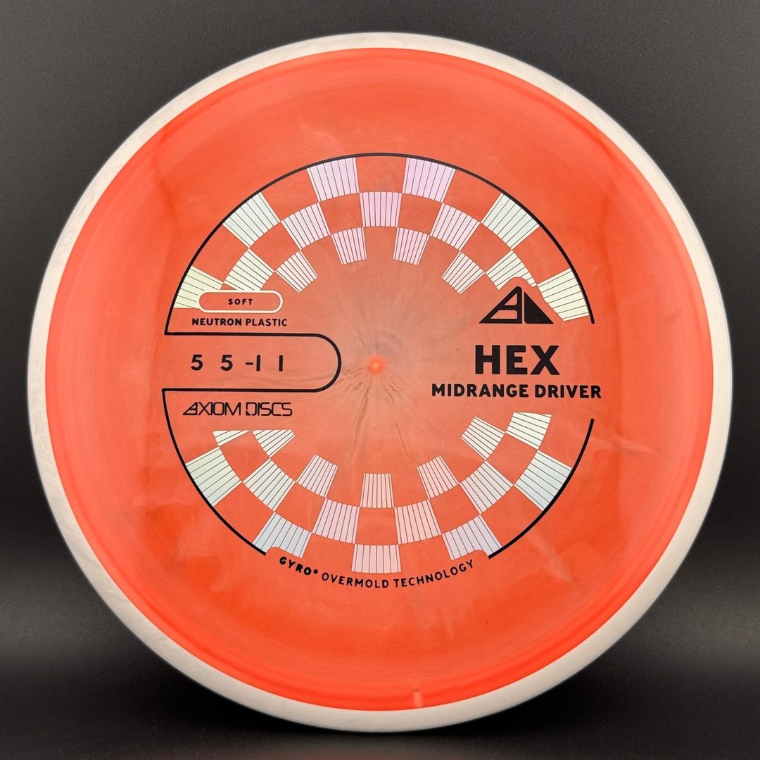 Soft Neutron Hex Disc Golf Midrange