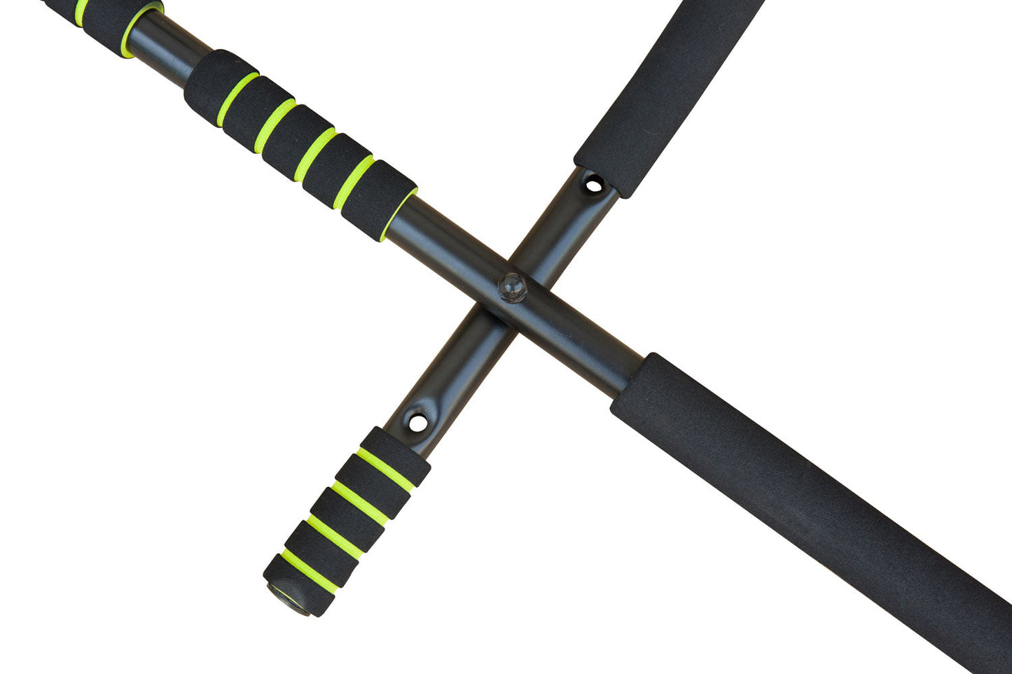Wall Mounted Pull Up Bar Exercise Chin Bar Portable Dip Bars for Indoors Home Gym - Korvel