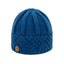 European and American retro style diamond grid coarse needle knitted hat for men and women, fashionable autumn and winter knitted hat - Korvel