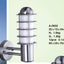 Applique Murale en Acier Inoxydable Outdoor Simplicity