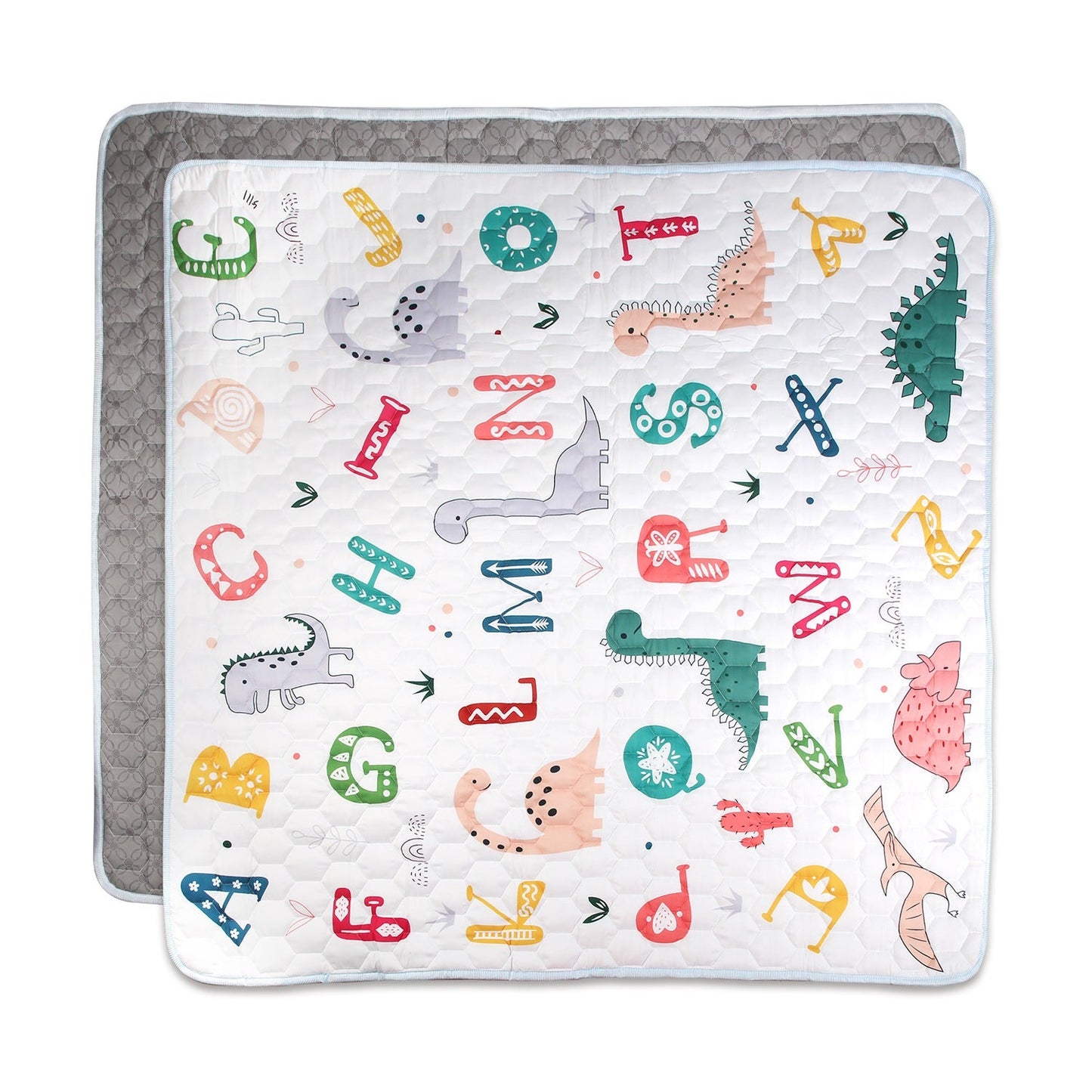 Alfombra de Juego para Bebés Antideslizante de 50x50 Pulgadas - Plegable y Lavable
