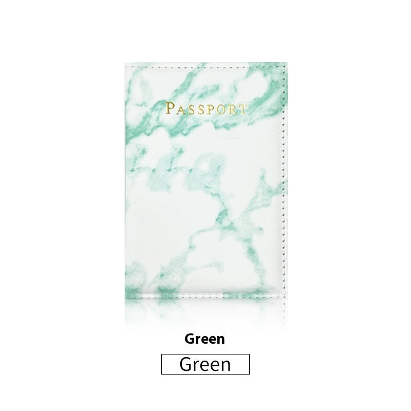 Marbling Passport Cover - Multifunctional Travel Accessory