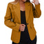 Fall Long-sleeved Solid-color Cardigan Blazer