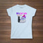 90's Cat Lady Graphic Tee - Retro Style for Cat Lovers
