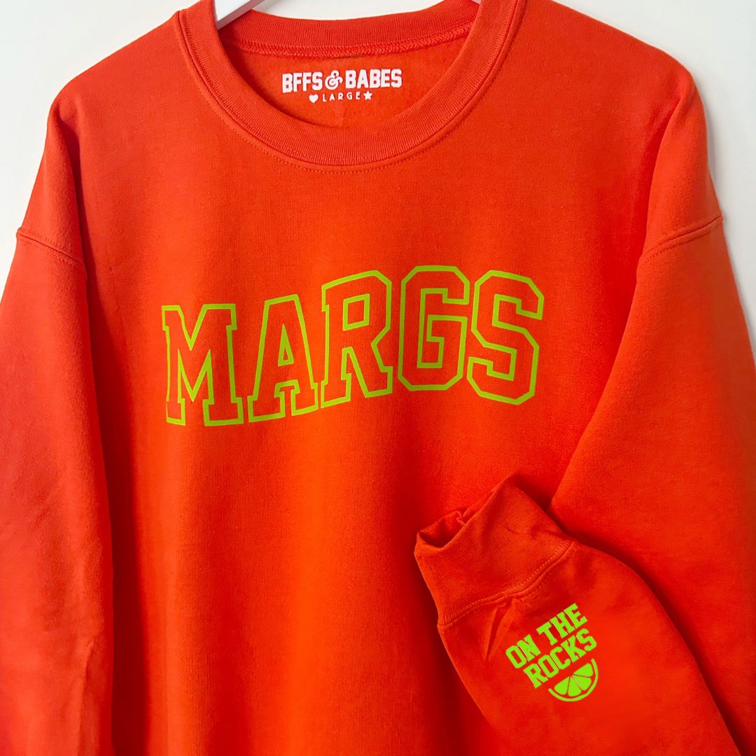 MARGS Printed Sweatshirt - Customizable Cuff Options