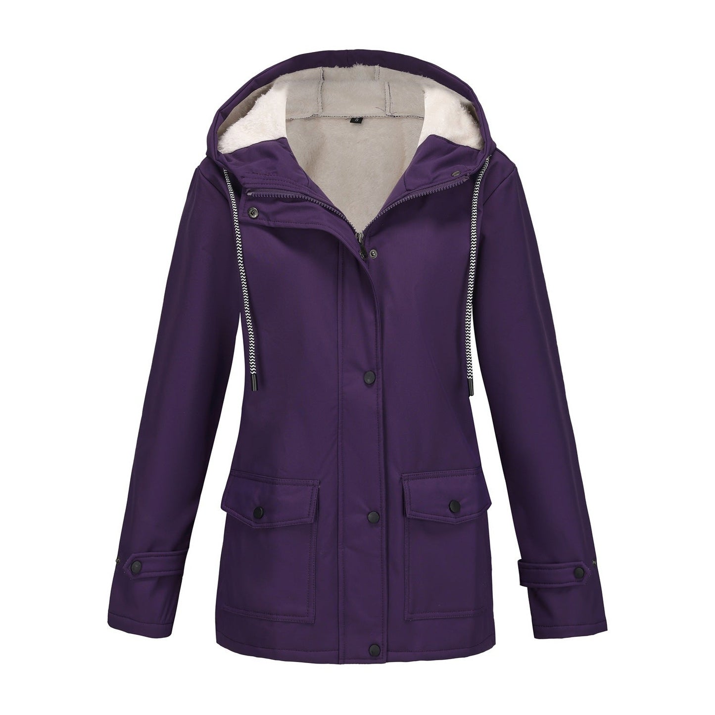 Women's Fleece-lined Waterproof Anorak Jacket