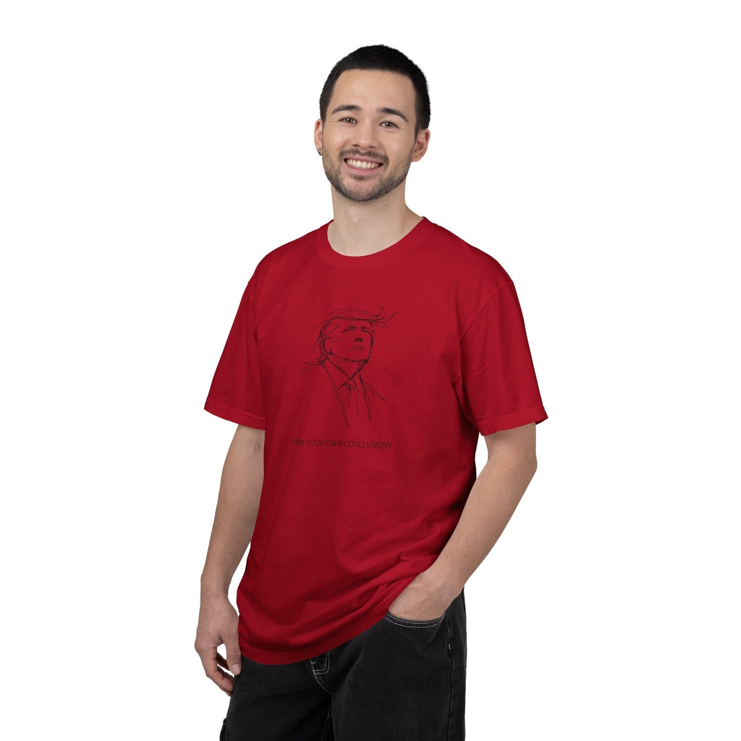 Saca tus propias conclusiones camiseta gráfica unisex
