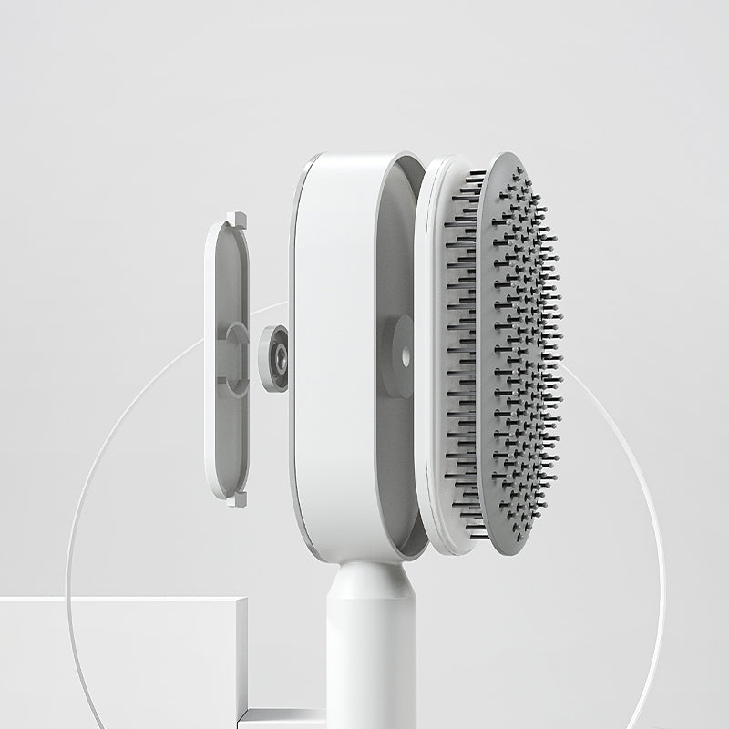 Upgraded Press Type Cleaning Design Air Cushion Comb For Women's Long Hair Air Bag Massage Comb Household Comb - Korvel