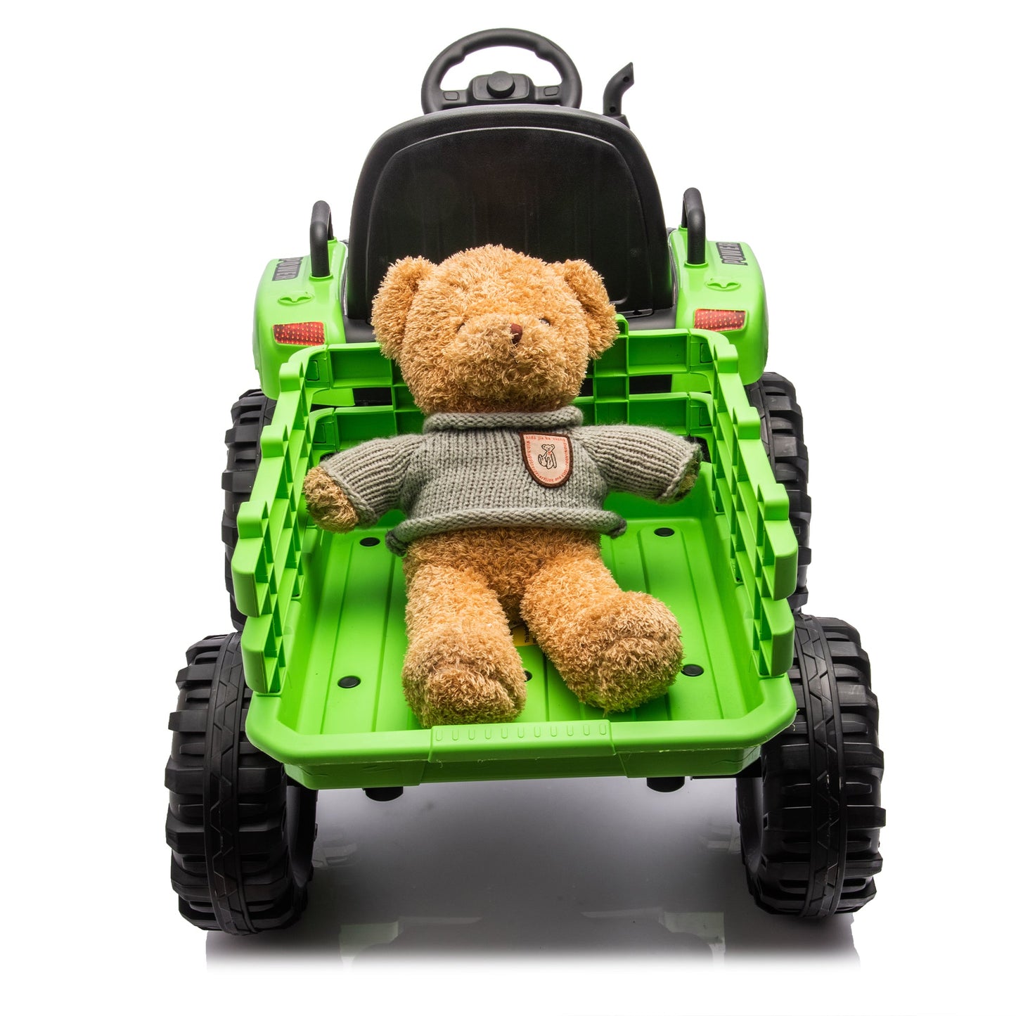 Children's electric tractor toy, powered by 24V battery, 200w * 2 motor 1.86-4.97MPH/remote control three speed adjustable - Korvel