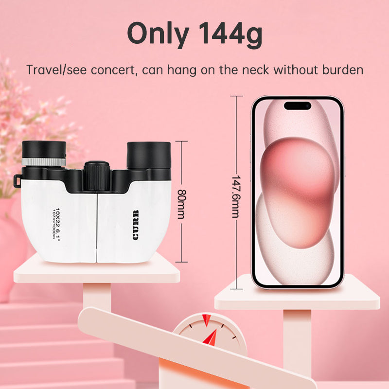 Concert telescope small mini portable special mobile phone for watching dramas high-power high-definition night vision professio - Korvel
