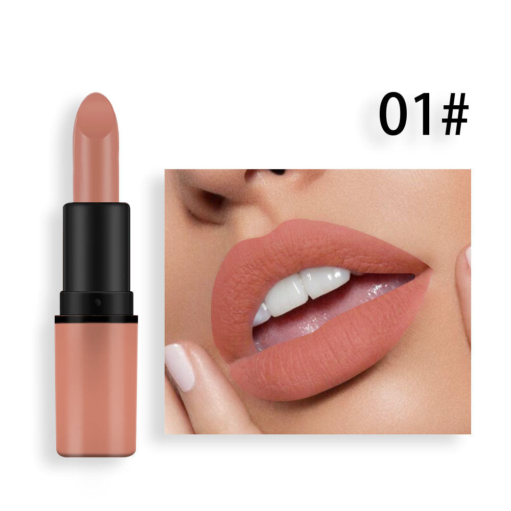 Premium Matte Lipstick in Rich Plum and Classic Red Shades
