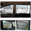 Juego de Sombrillas para Coche Negras Premium - 2 Piezas