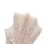 Hollow Mesh Floral Bow Princess Socks Combed Cotton Girls Stockings - Korvel