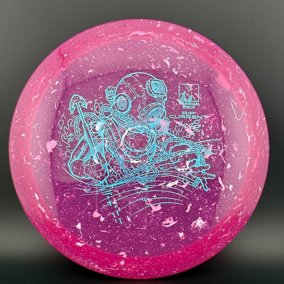 Marbled Clarus Rip Current Disc Golf Driver