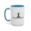 Purrseverance Accent Coffee Mug - Stylish & Functional