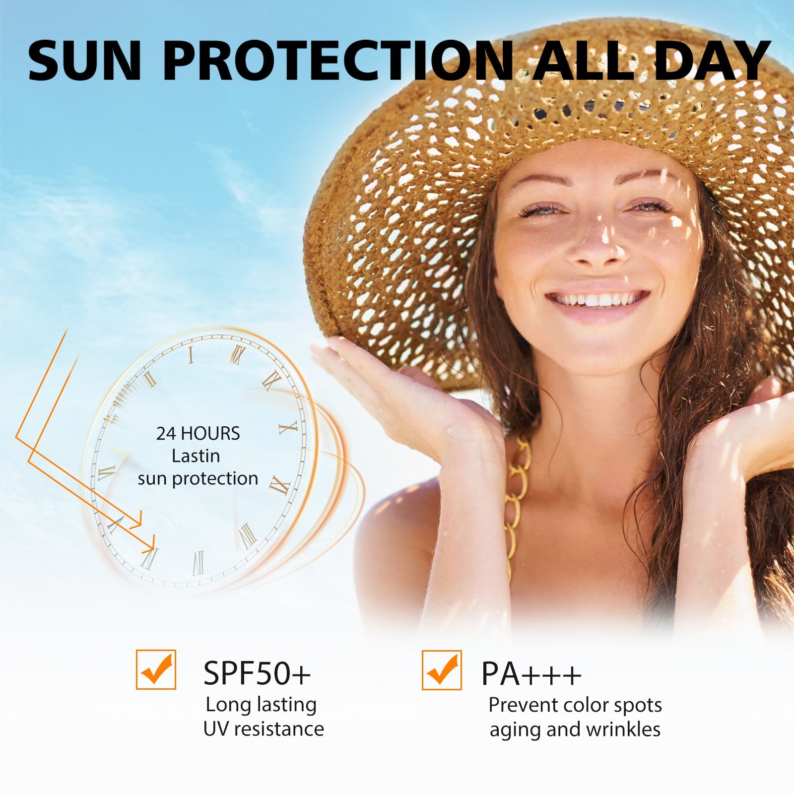 Protective Stick, Isolation And Moisturizing Outdoor Uv Protection Refreshing And Non-Sticky Protective Stick - Korvel