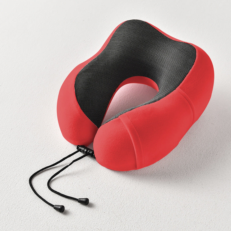 Premium U-Shaped Travel Pillow for Airplane Comfort