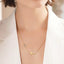 Cross 925 Sterling Silver Moissanite Necklace - Korvel