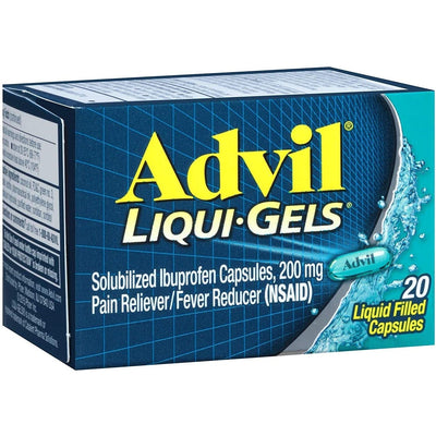 Advil Pain Reliever & Fever Reducer 200mg Liqui-Gels - 20 Count