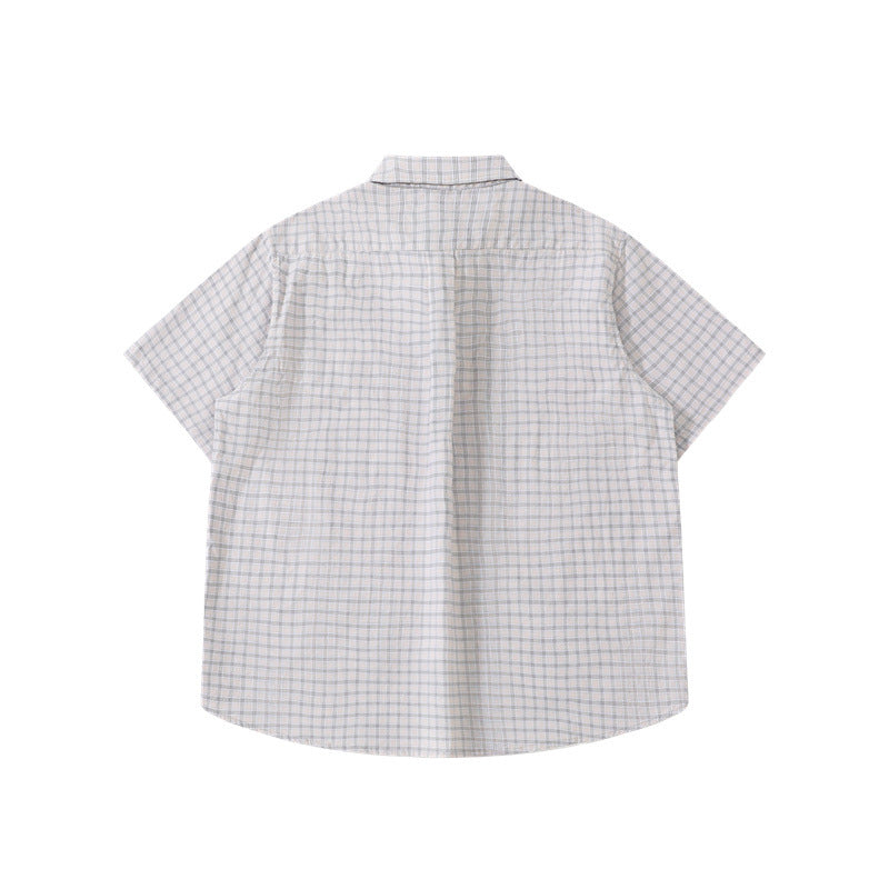 Premium Striped Pocket Short Sleeved Shirt