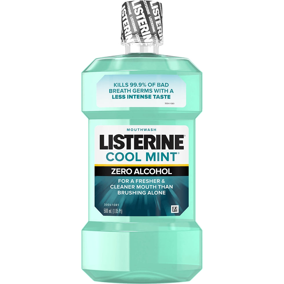 Listerine Zero Alcohol Cool Mint Mouthwash - 1.05 Pt