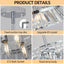 Modern Crystal Chandelier for Living-Room Round  Cristal Lamp Luxury Home Decor Light Fixture - Korvel