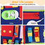 GBruno Kids Busy Board - Educational Toy for Skill Development