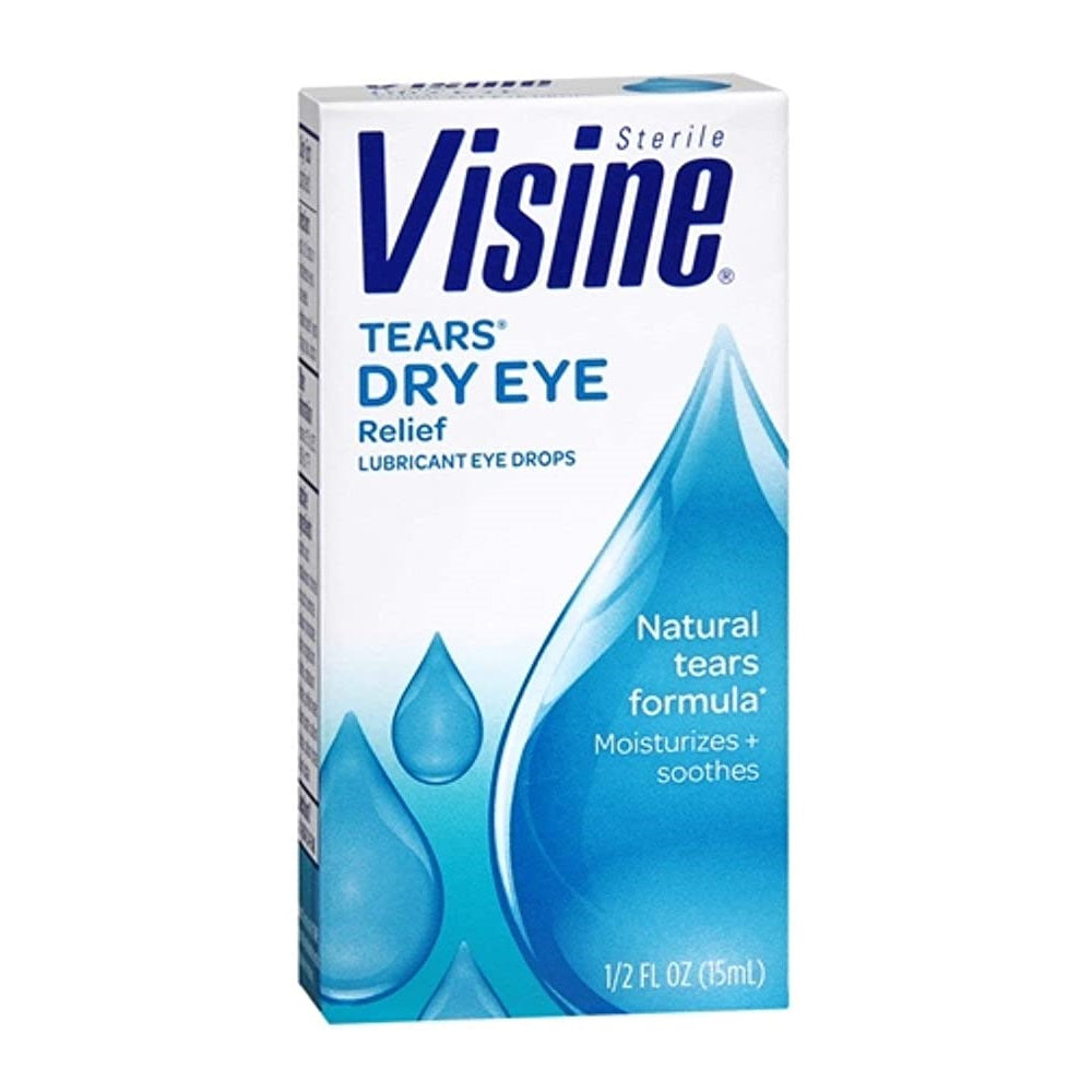 Visine Tears Alivio para Ojos Secos 0.5 Fl Oz
