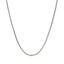 14k White Gold Franco Chain - 1.2mm Elegance